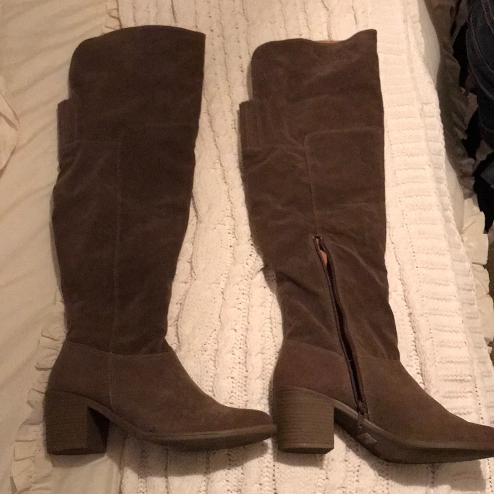 Knee high boots